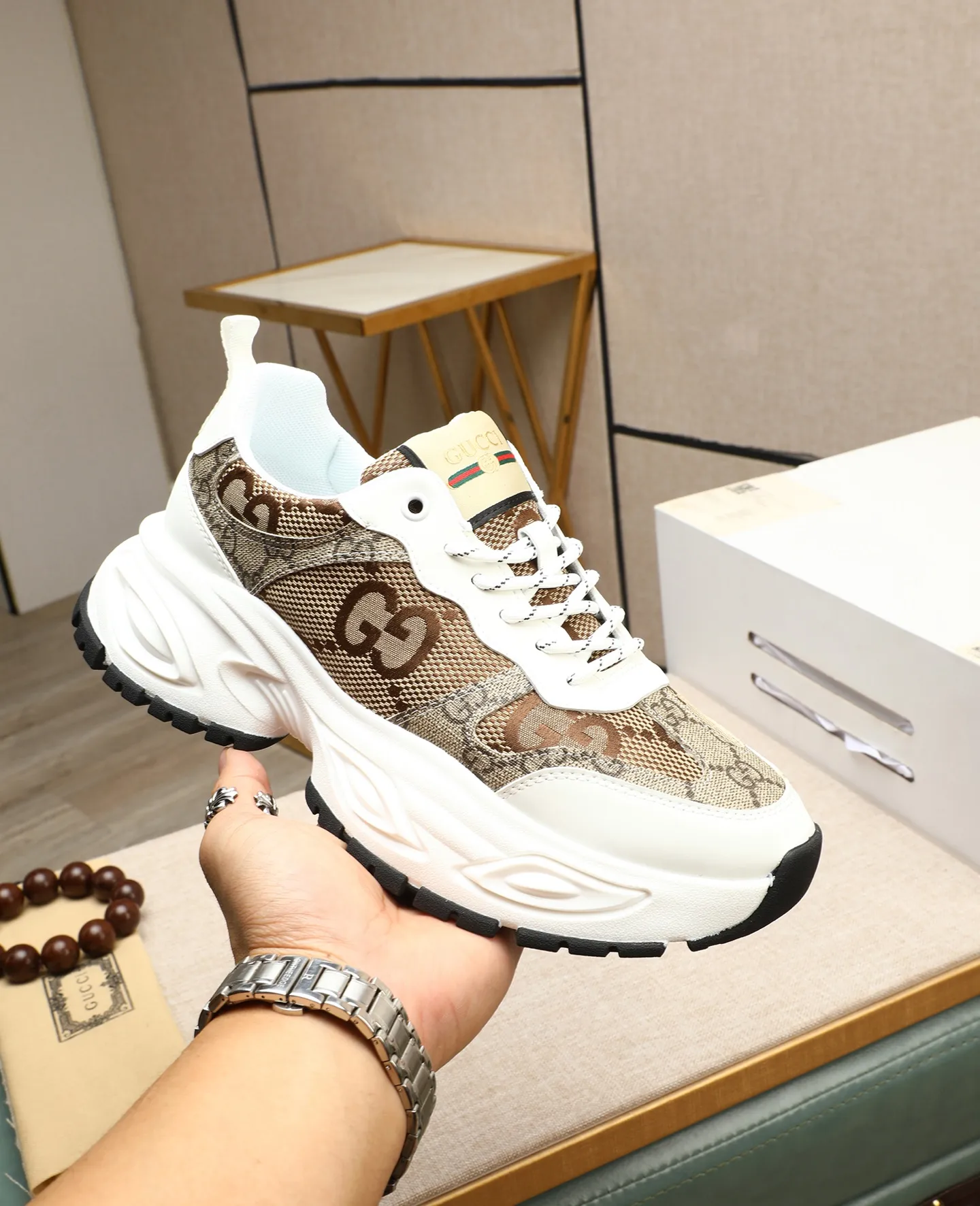 Men's men's shoes💰460 GUCCI🔍🔍2025 latest model Available at the counter at the same time, original calfskin imported from Italy, genuine leather lining, (high-end, extravagant, and classy) with exquisite workmanship, soles: original soles specially provided by the original factory, ⚠Exclusive double-layer movable molded soles are super comfortable⚠, real photos🎬The real ones are better🔍🔍"High quality·Follow the order" code number 39-44 (38 45 46 customized)